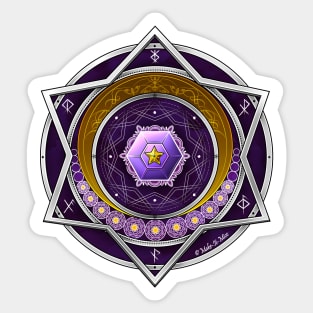 Violet Rune Sticker